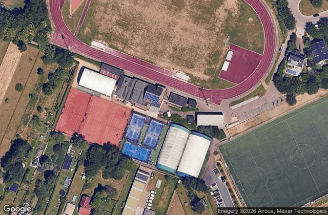 Satellite view of Tennis en Padel Club Roelandsveld