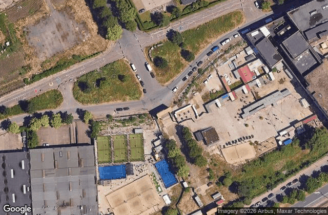 Satellite view of Urban Padel Brussels