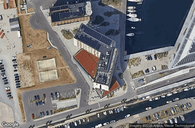 Satellite view of Padelbane udendørs