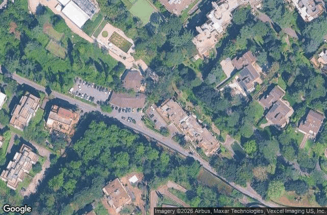 Satellite view of The Champ Padel Club - Campi coperti Roma nord