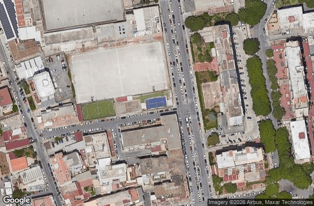 Satellite view of Padel M.D. Don Orione Palermo