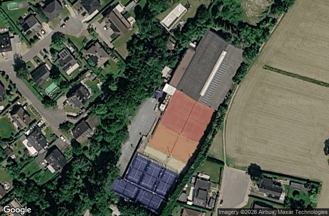 Satellite view of Tennis De Vallei / Padel Waasland