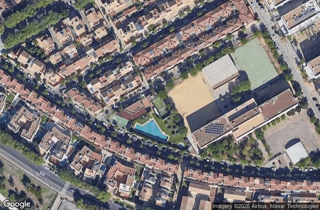 Satellite view of Pista de padel