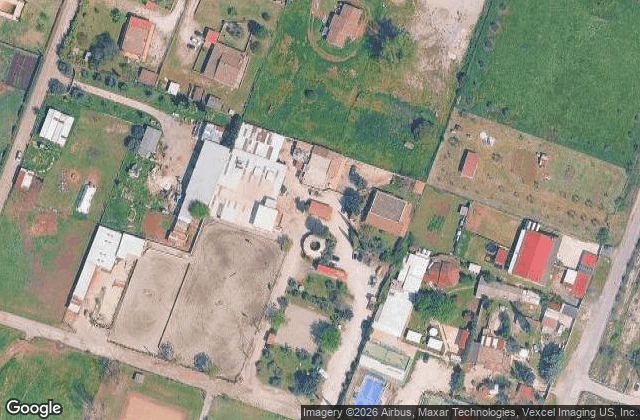 Satellite view of Padel club Tivoli Terme