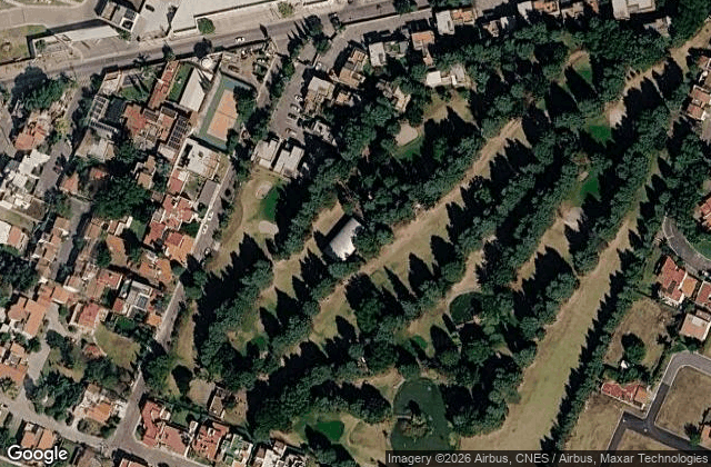 Satellite view of Cancha de Padel La Huerta